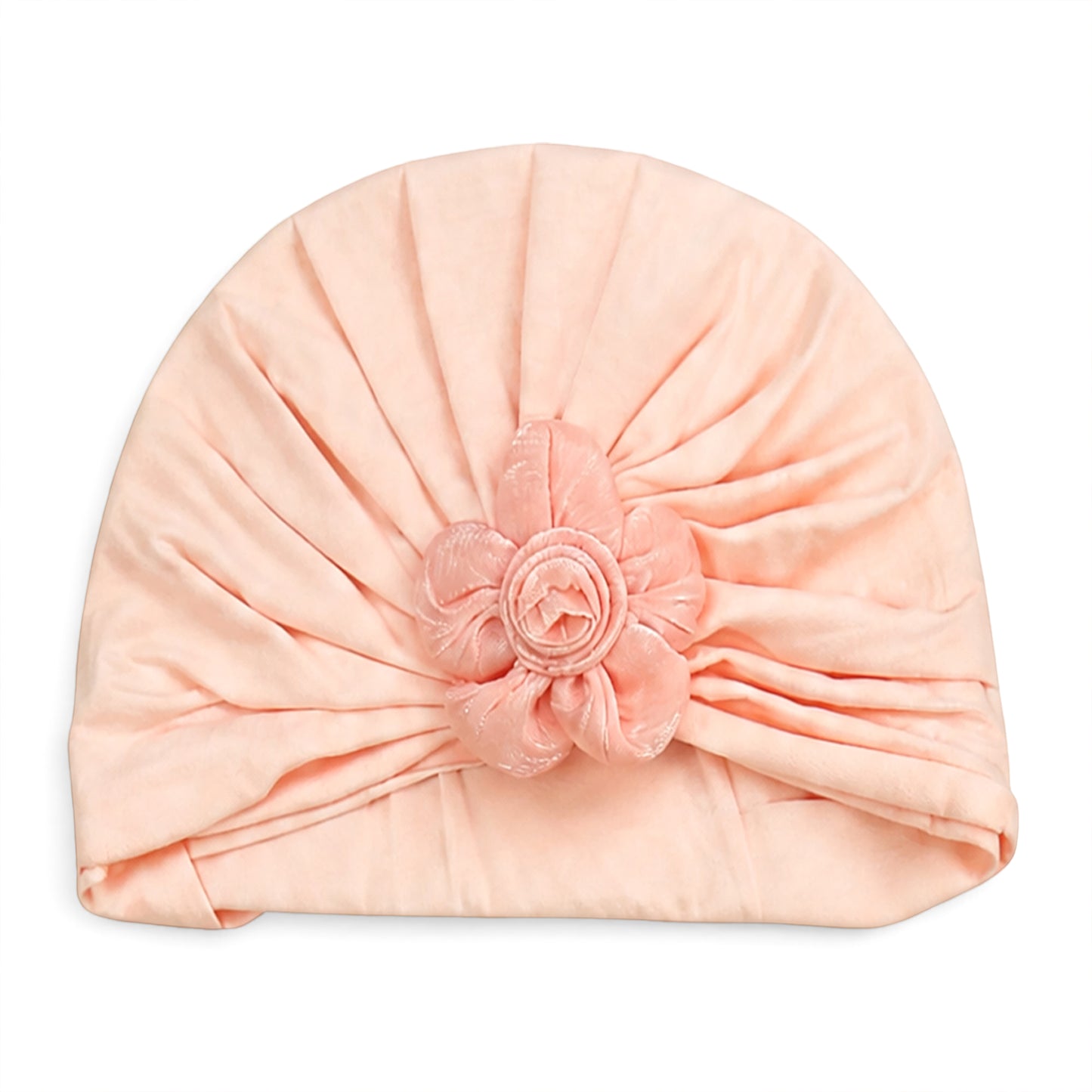SOFT PINK FLORAL INFANT BOOTIES & CAP