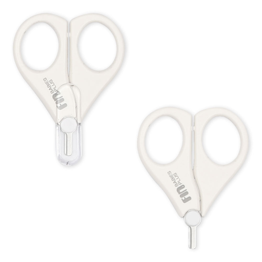 NAIL CLIPPER SET WHITE PK 4
