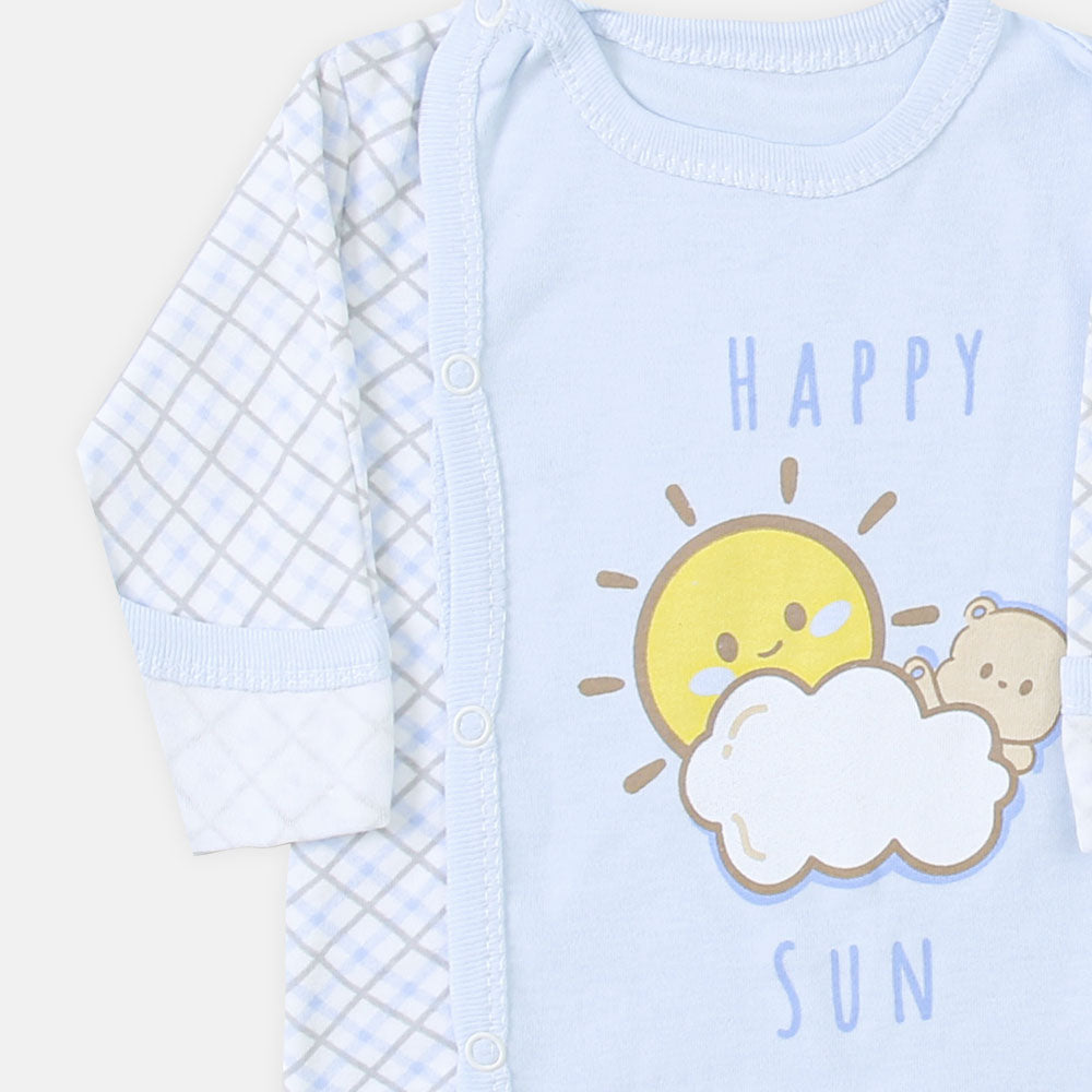 NEWBORN SUIT BOYS HAPPY SUN WITH CAP