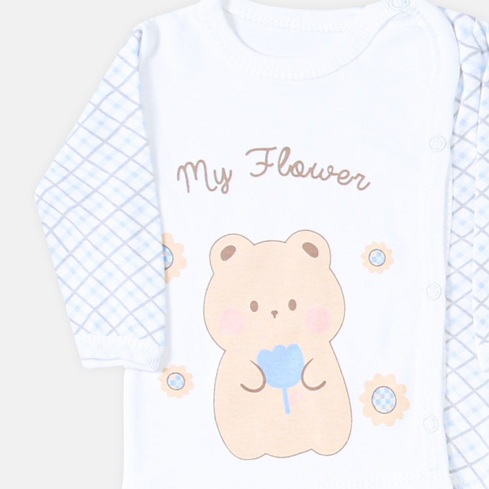 NEWBORN SUIT BOYS BROWN BEAR