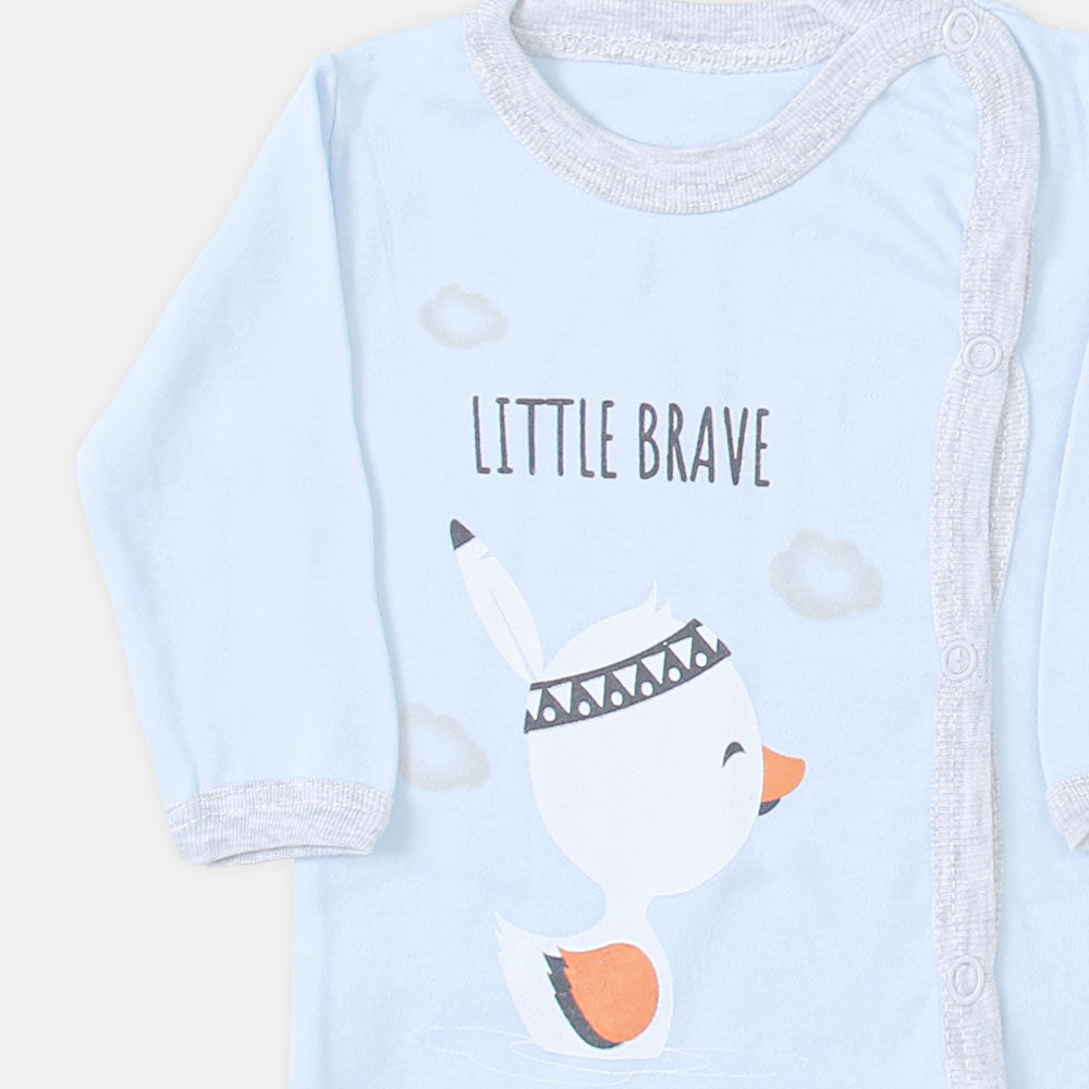 NEWBORN SUIT BOYS LITTLE BRAVE DUCK