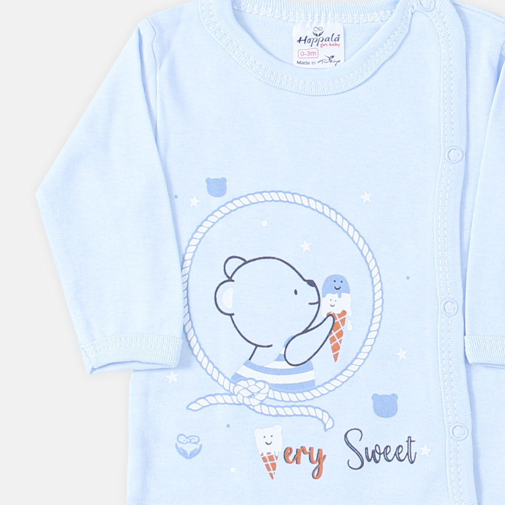 NEWBORN SUIT BOYS BLUE TEDDY BEAR