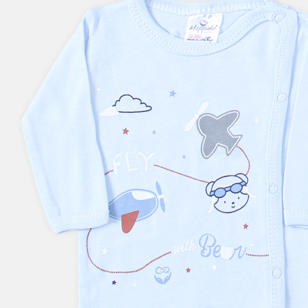 NEWBORN SUIT BOYS FLY WITH BEAR