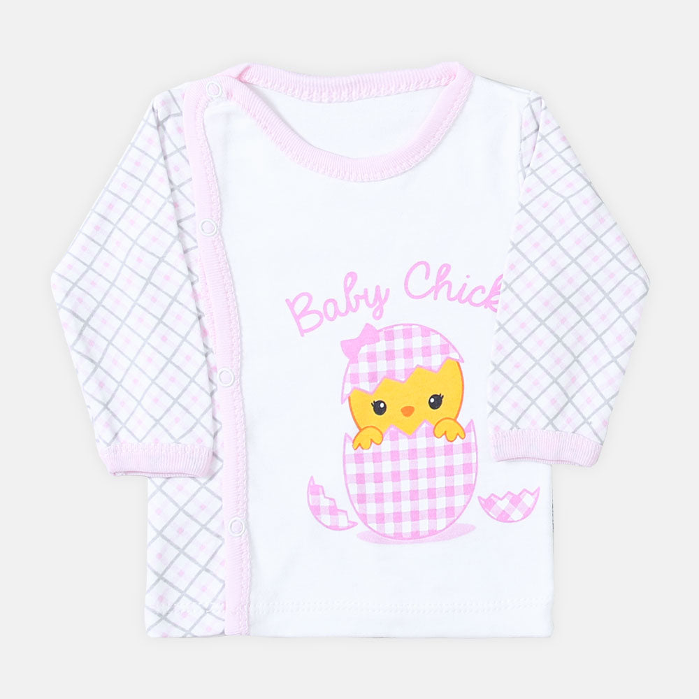 NEWBORN SUIT GIRLS BABY CHICK THEME