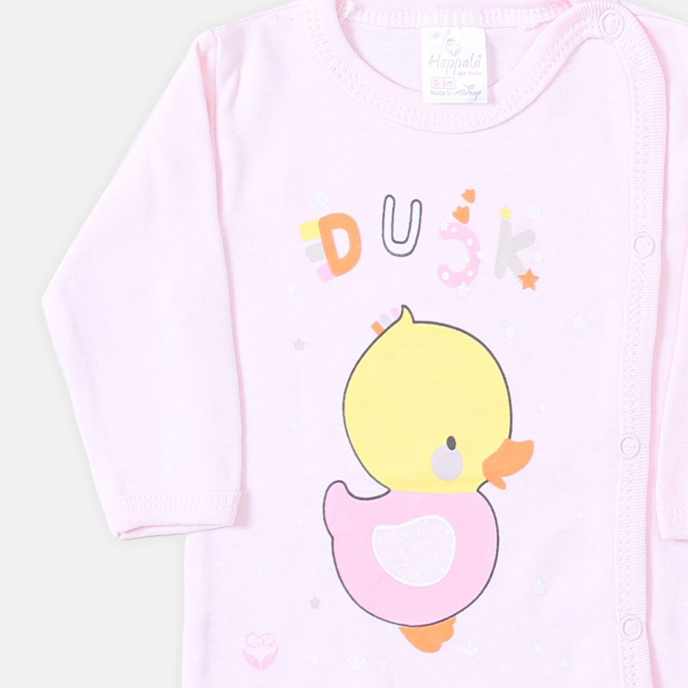 NEWBORN SUIT GIRLS YELLOW DUCK