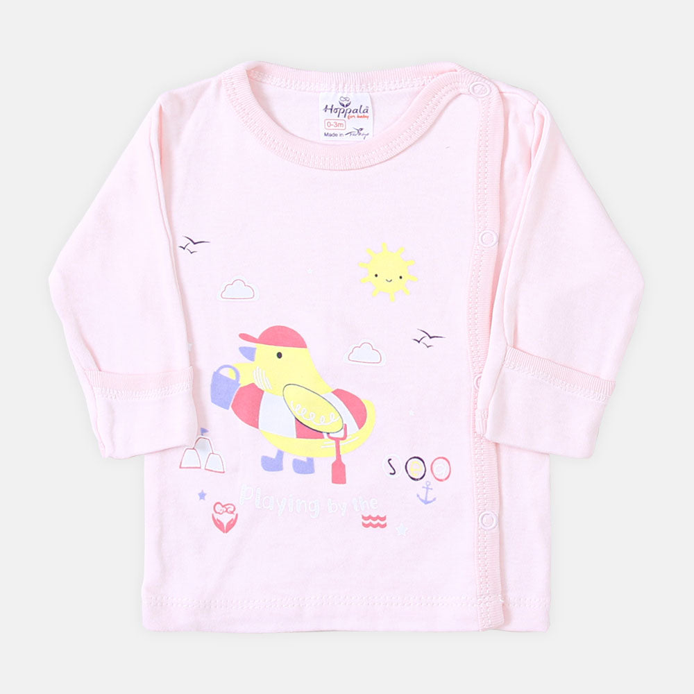 NEWBORN SUIT GIRLS PLAYING BY THE SEA