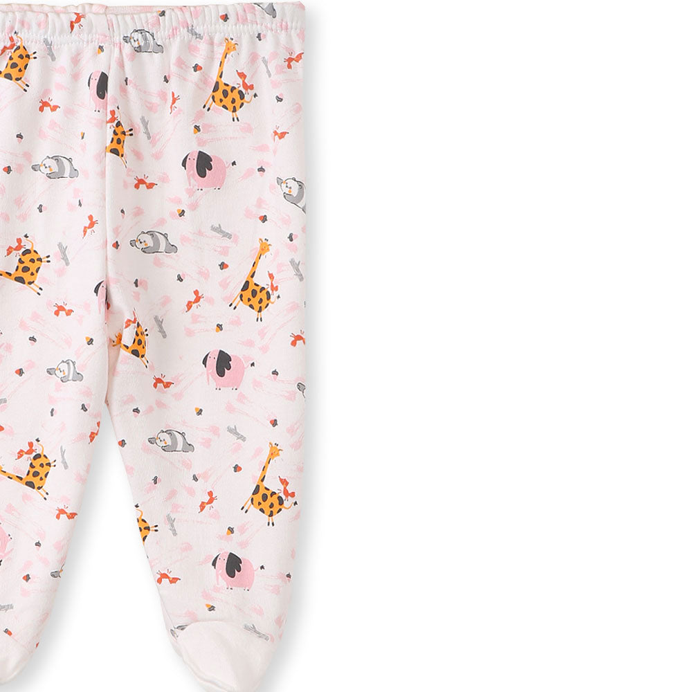 NEW BORN GIRL SUIT PINK LITTLE ONES