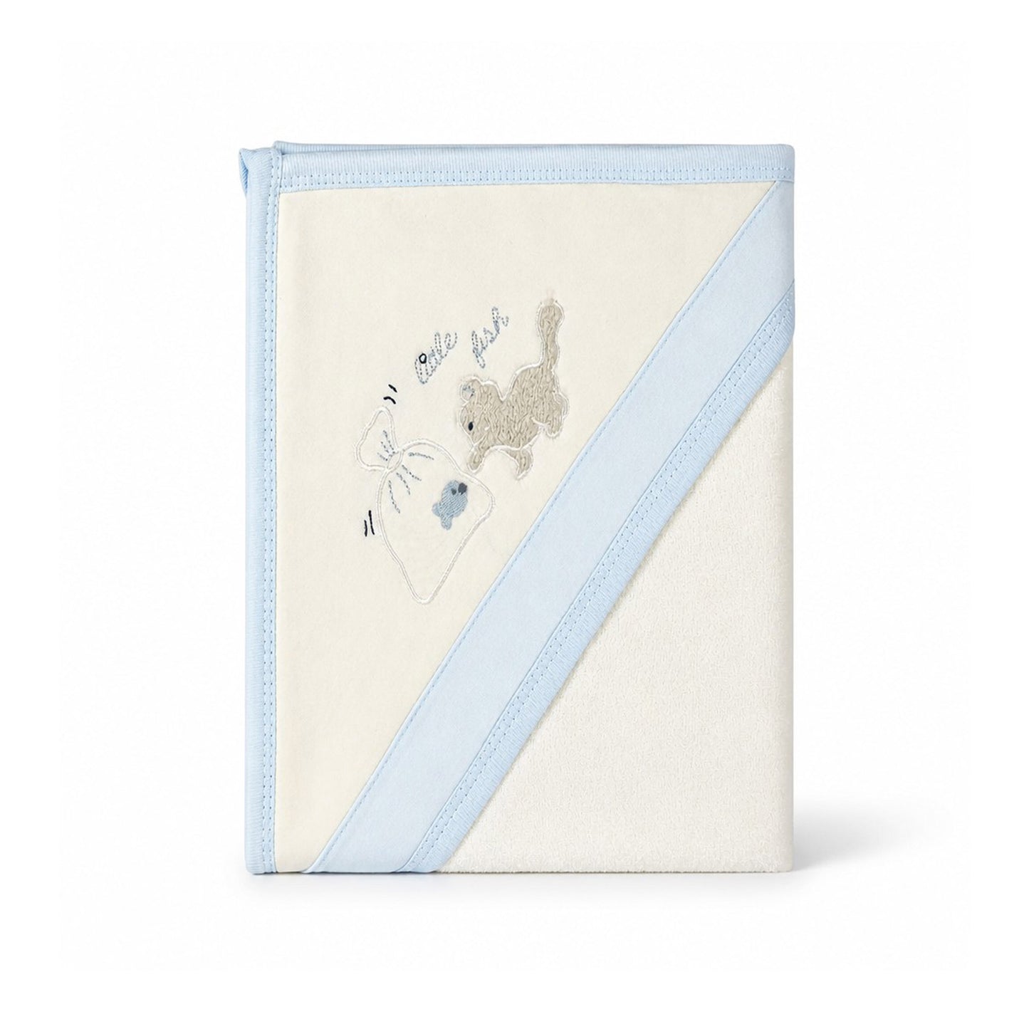LITTLE FISH HOODED BATH TOWEL