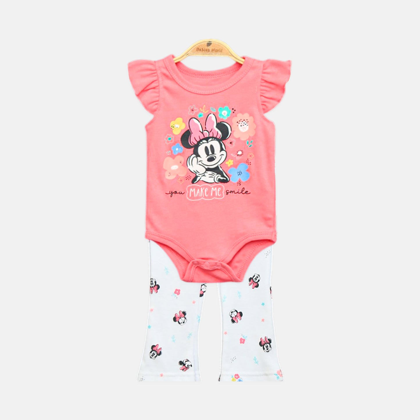 Minnie Mouse Baby Girls' 3-Piece Set