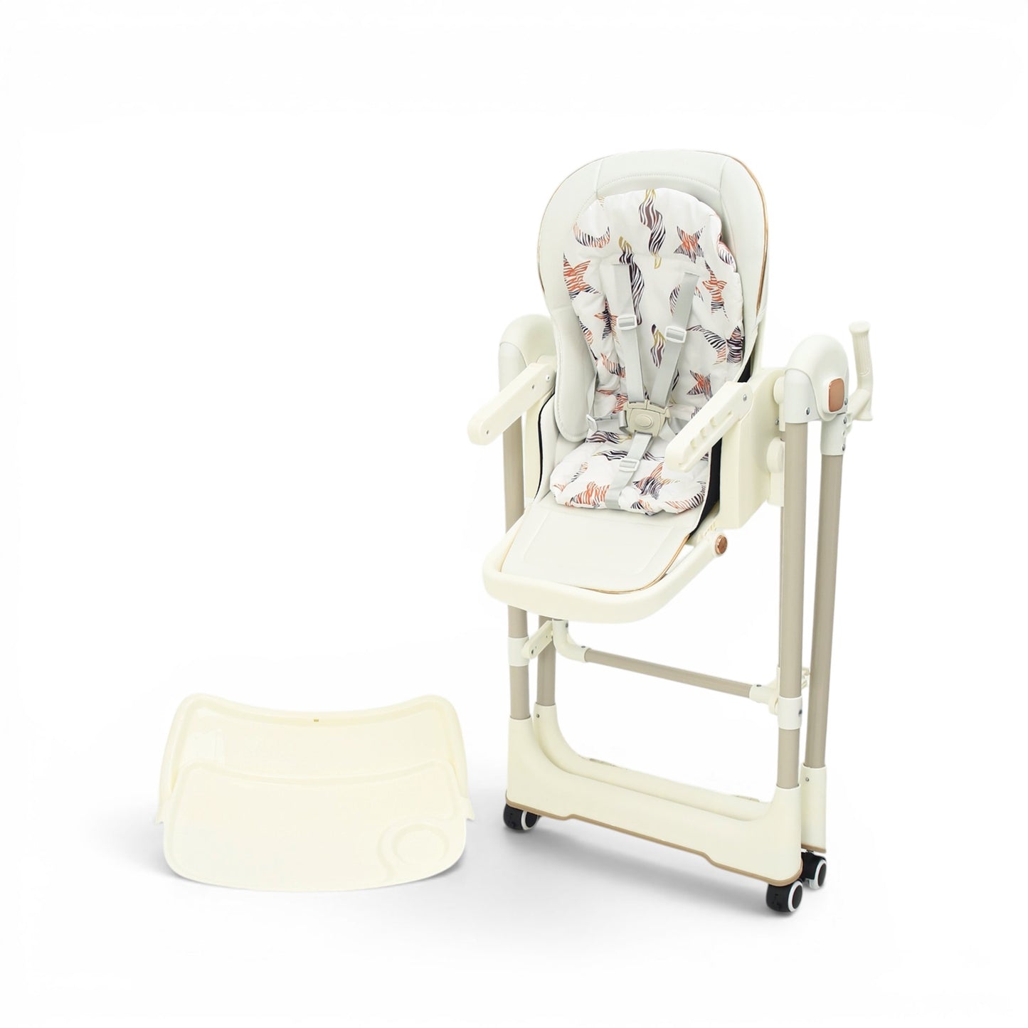 HIGH CHAIR ADJUSTABLE OFF WHITE