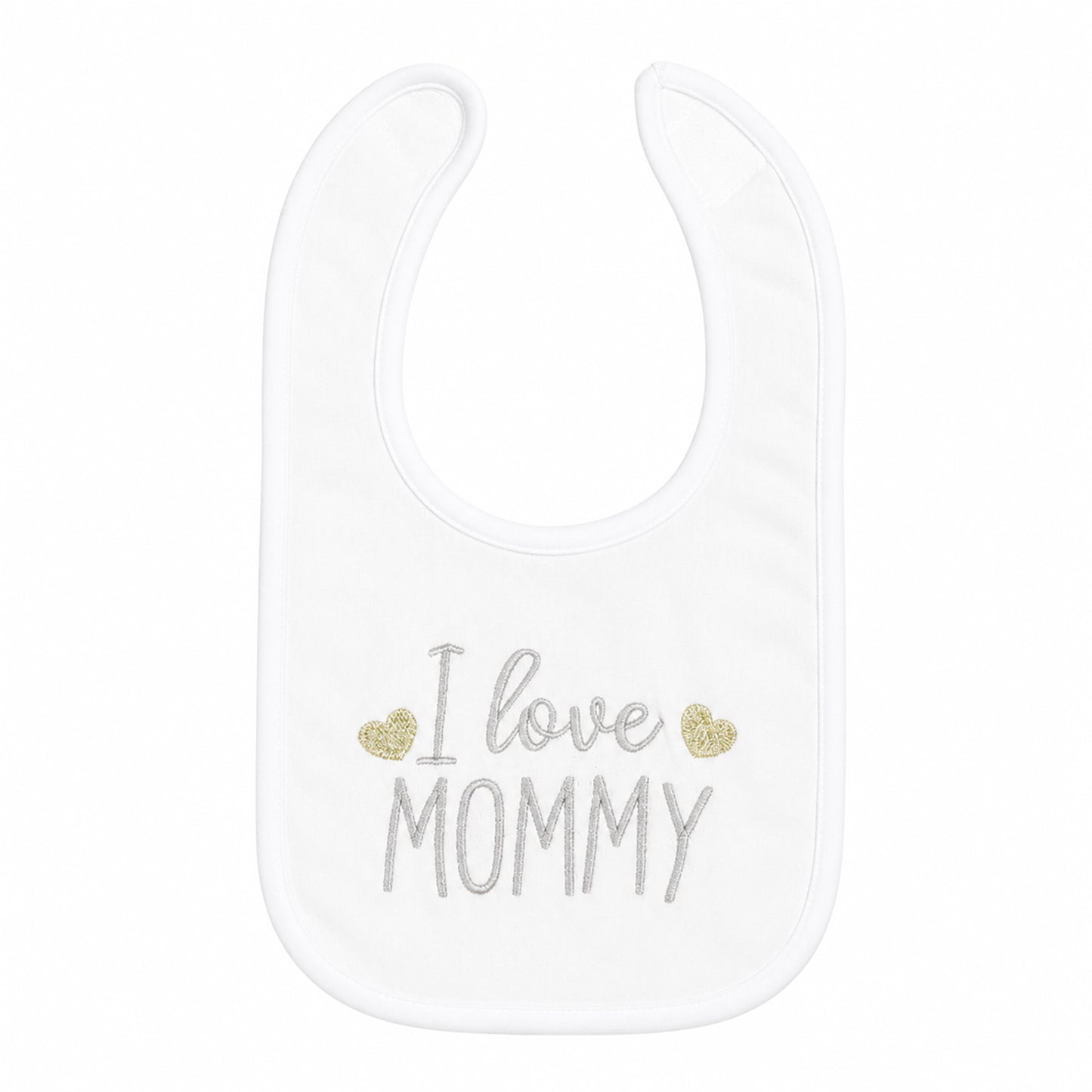 "Mommy's Little One" White Bibs (3-Pack)