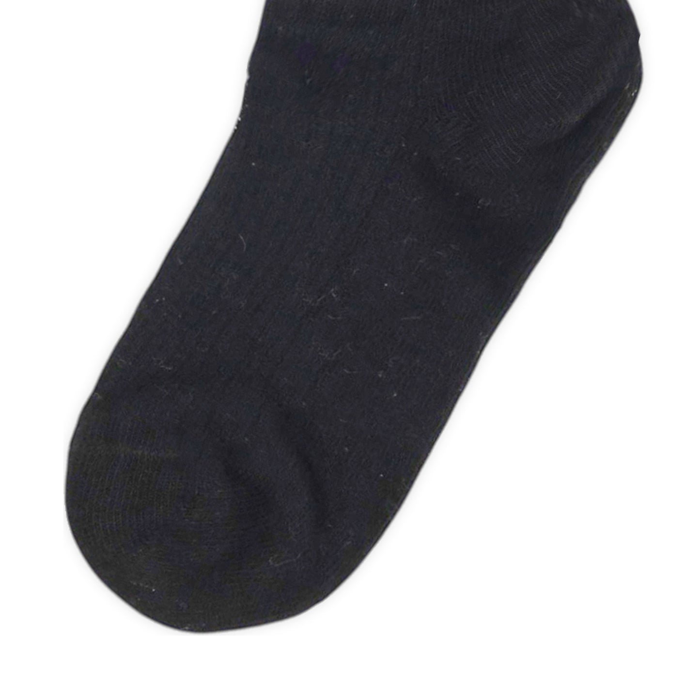 BLACK ANKLE BOY SOCKS