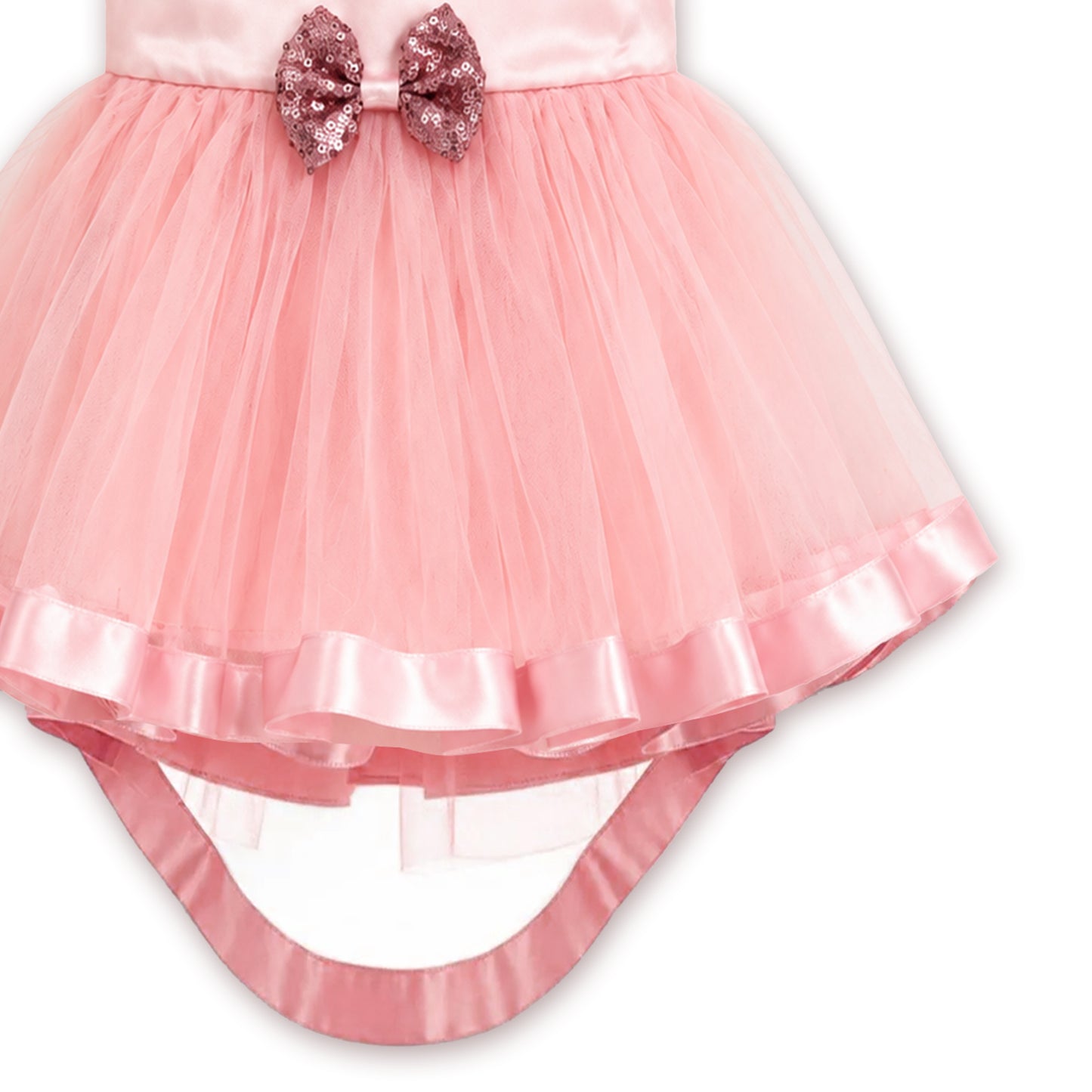 PINK BABY GIRL FANCY FROCK GIFT SET