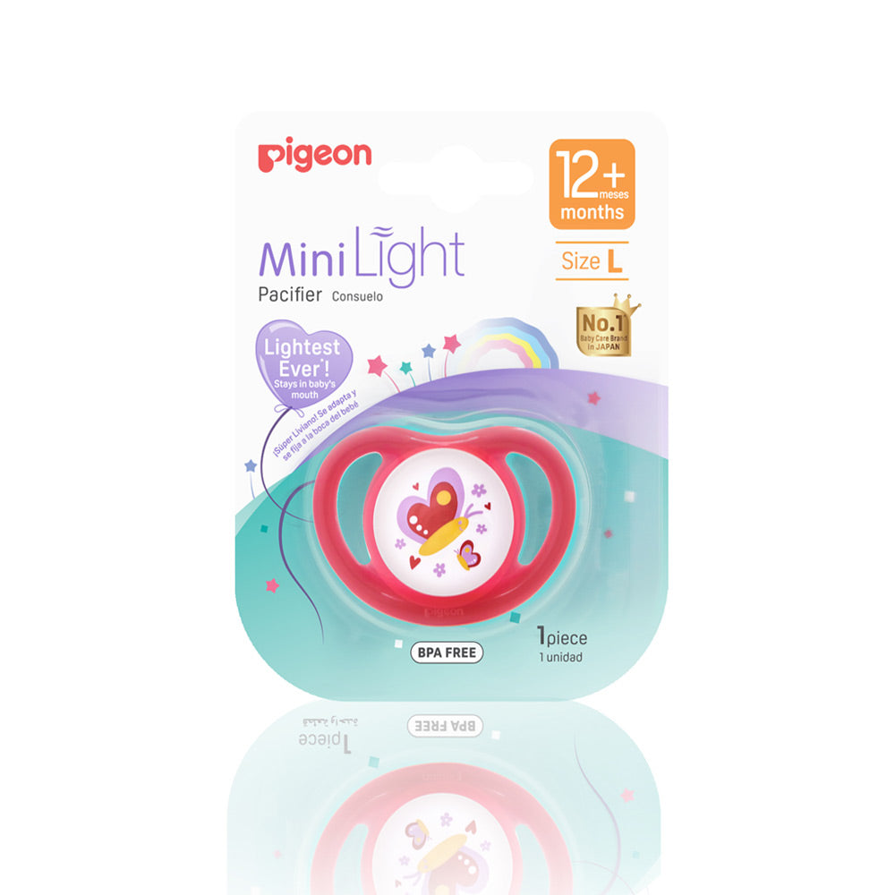 MINI LIGHT PACIFIER (L) GIRL-BUTTERFLY