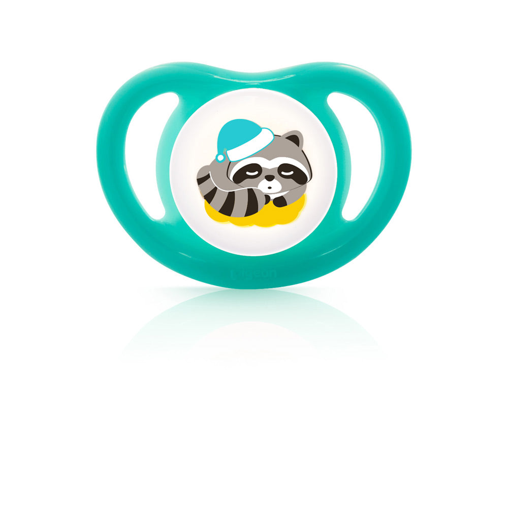 MINI LIGHT PACIFIER (L) UNISEX-RACCOON