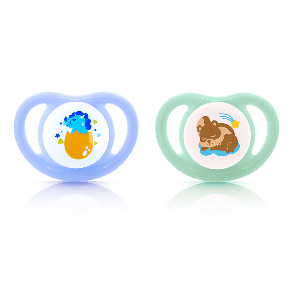 PACIFIER PK-2 (S) - DINO EGG & SQUIRREL
