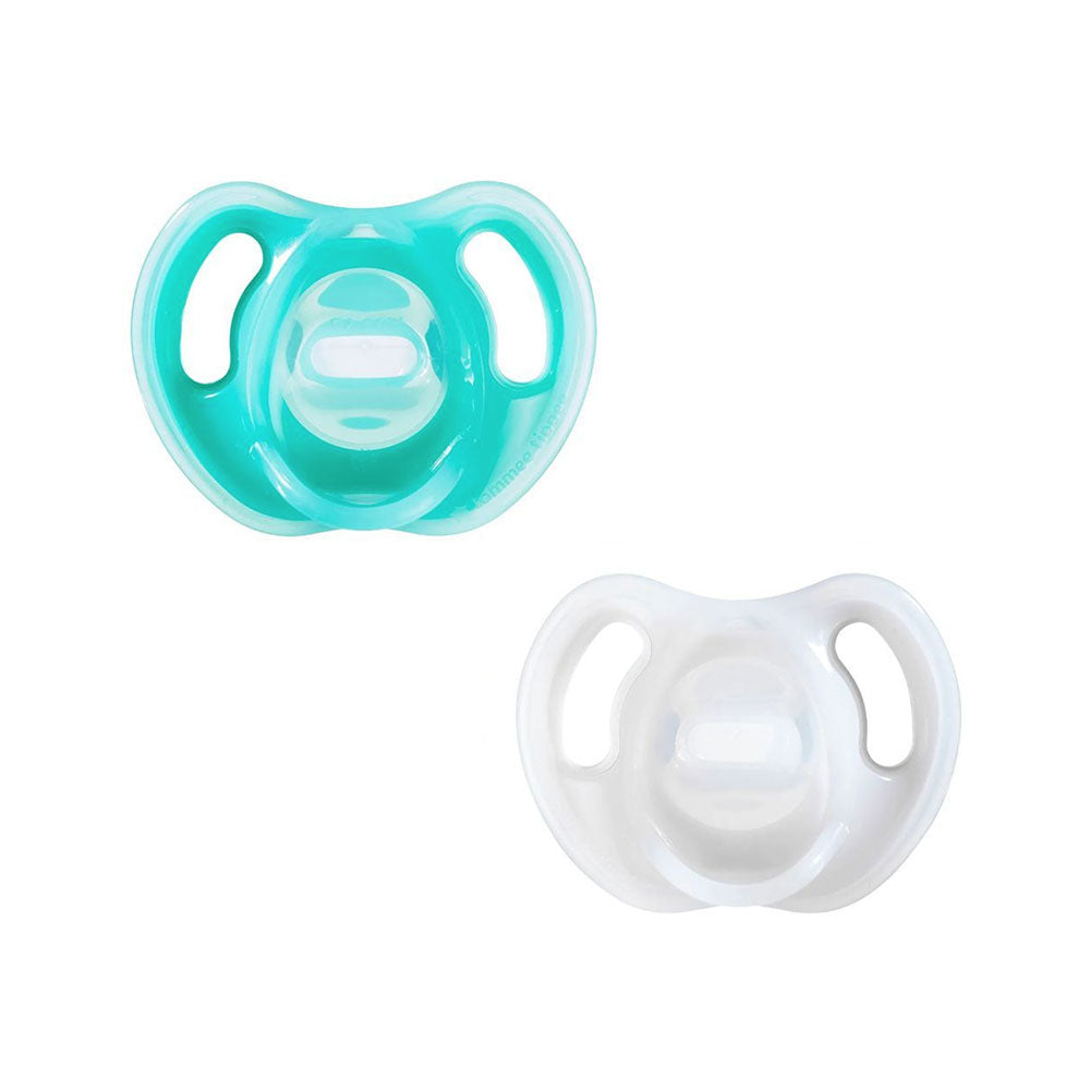 SILICONE SOOTHER PK-2 6-18M