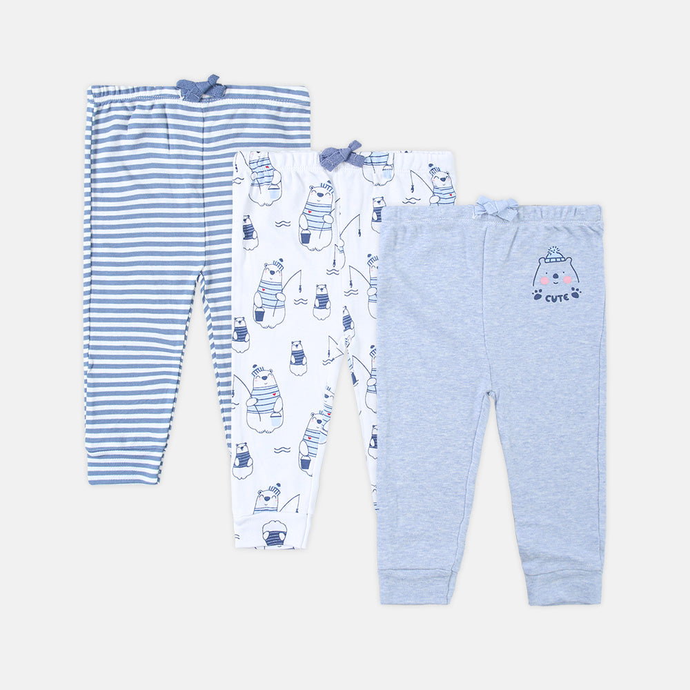 PAJAMA BOYS PK-3 CUTE POLAR BEAR