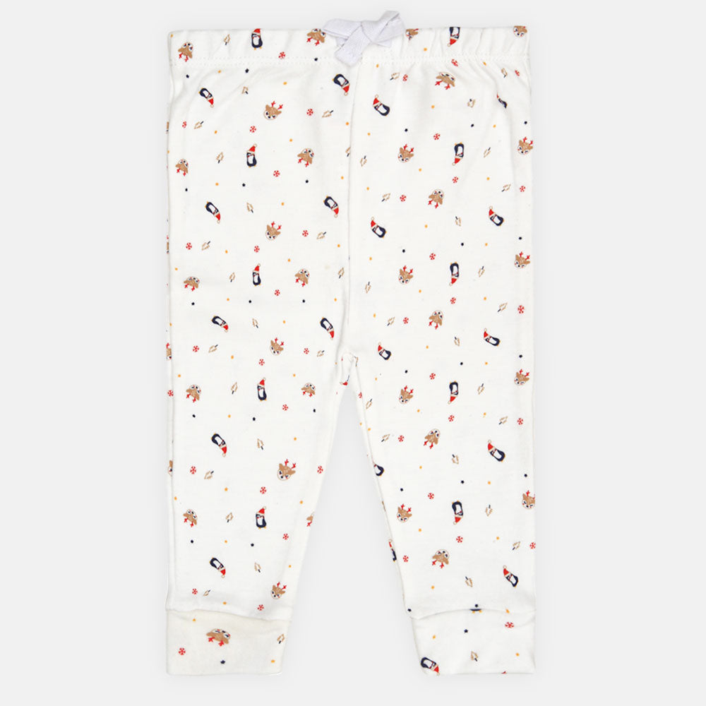 BOY PAJAMA PK-3 WINTER PENGUIN PRINTED