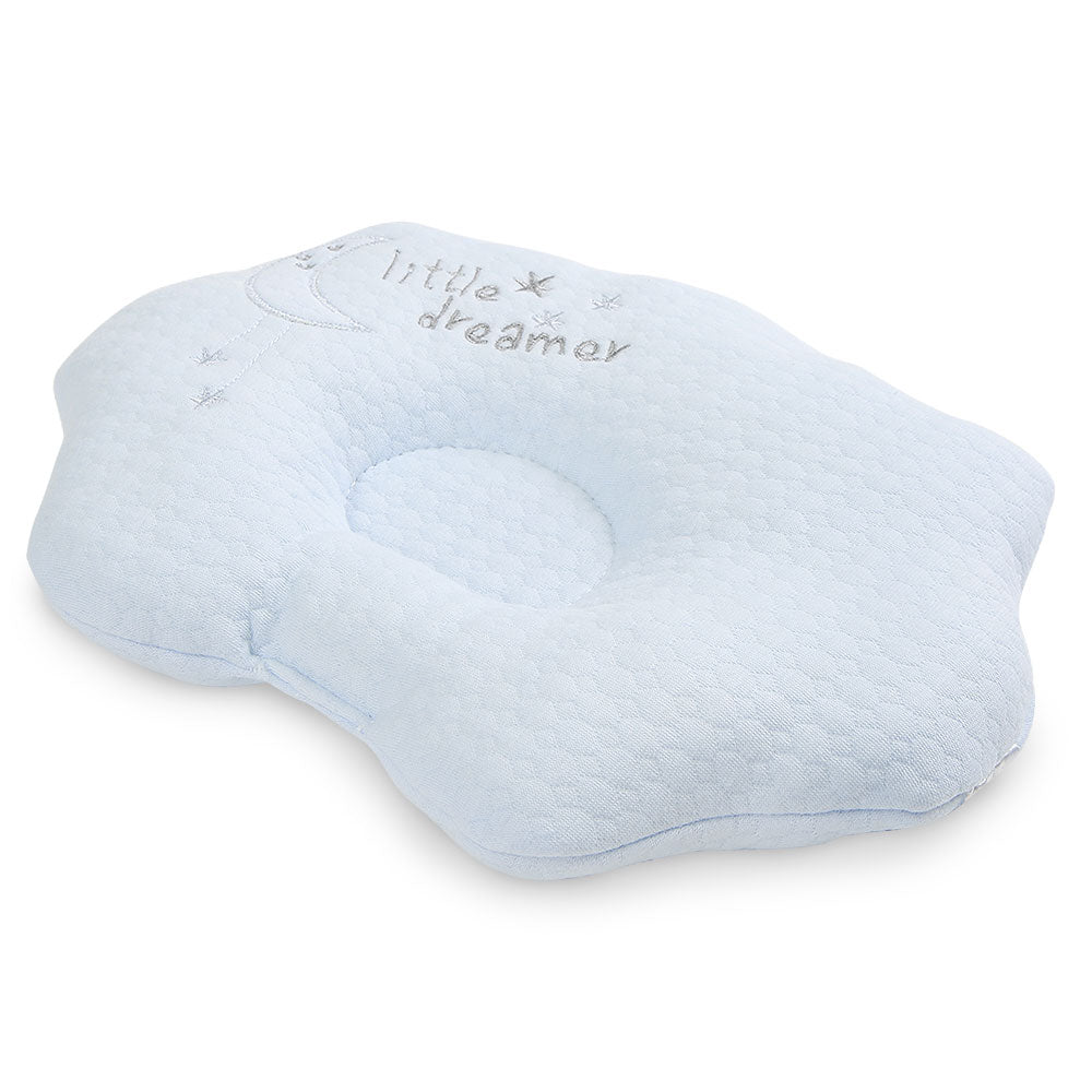 BABY PILLOW BLUE SWEET DREAMER HEAD