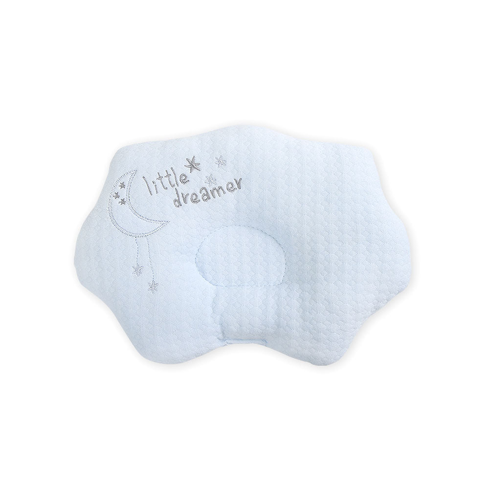 BABY PILLOW BLUE SWEET DREAMER HEAD