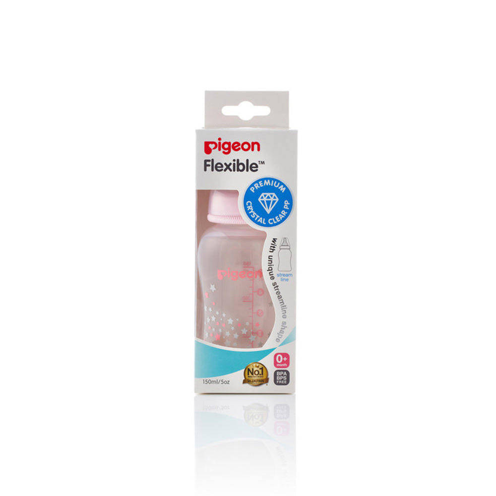PP STREAM LINE PRINTED BOTTLE 150, PINK
