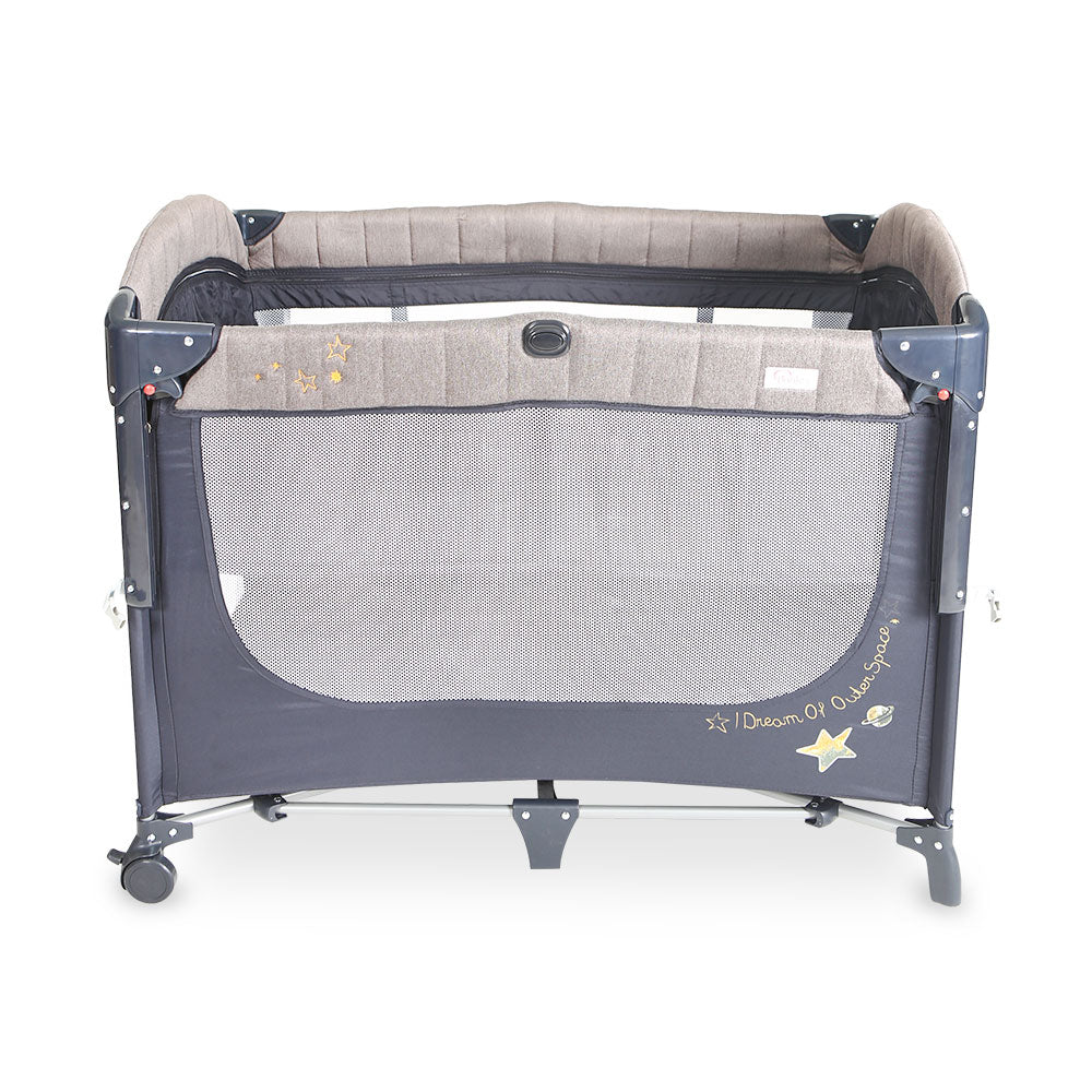 TINNIES DROP SIDE PLAY PEN BLUE