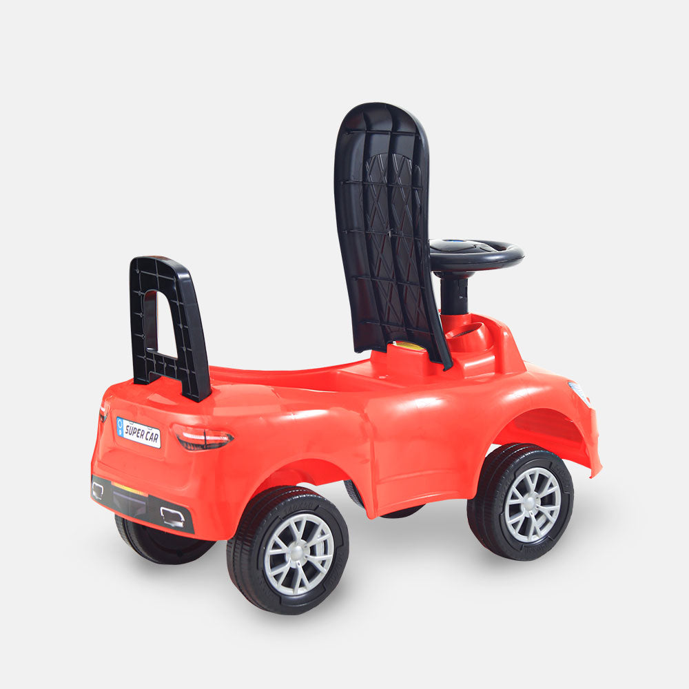 PUSH CAR RED