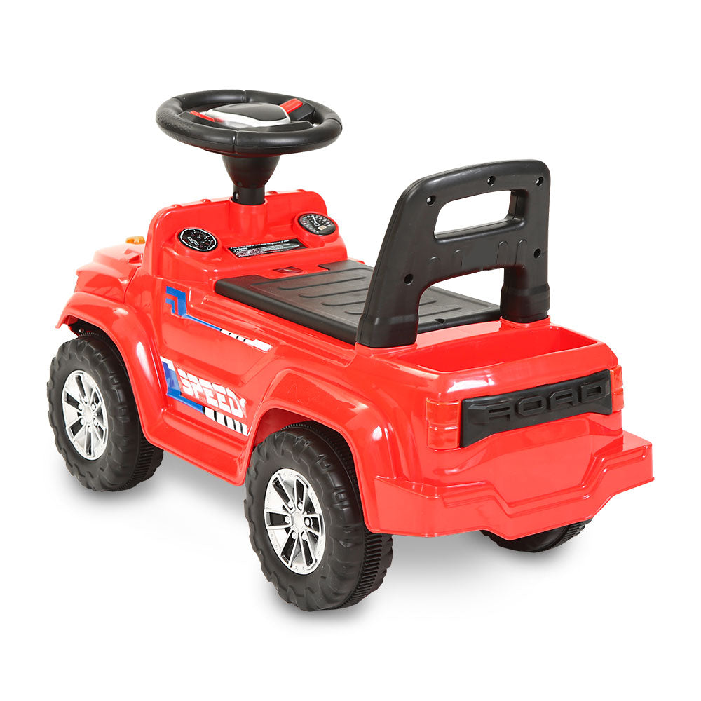PUSH CAR RED