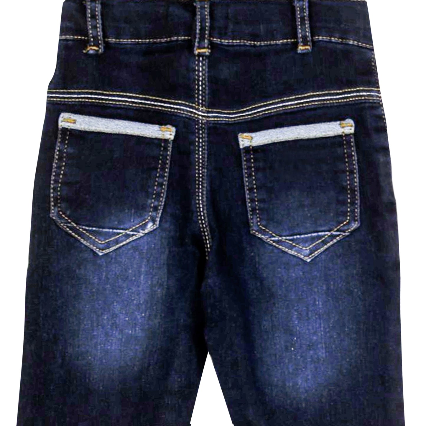 DARK WASH DENIM BOY JEANS
