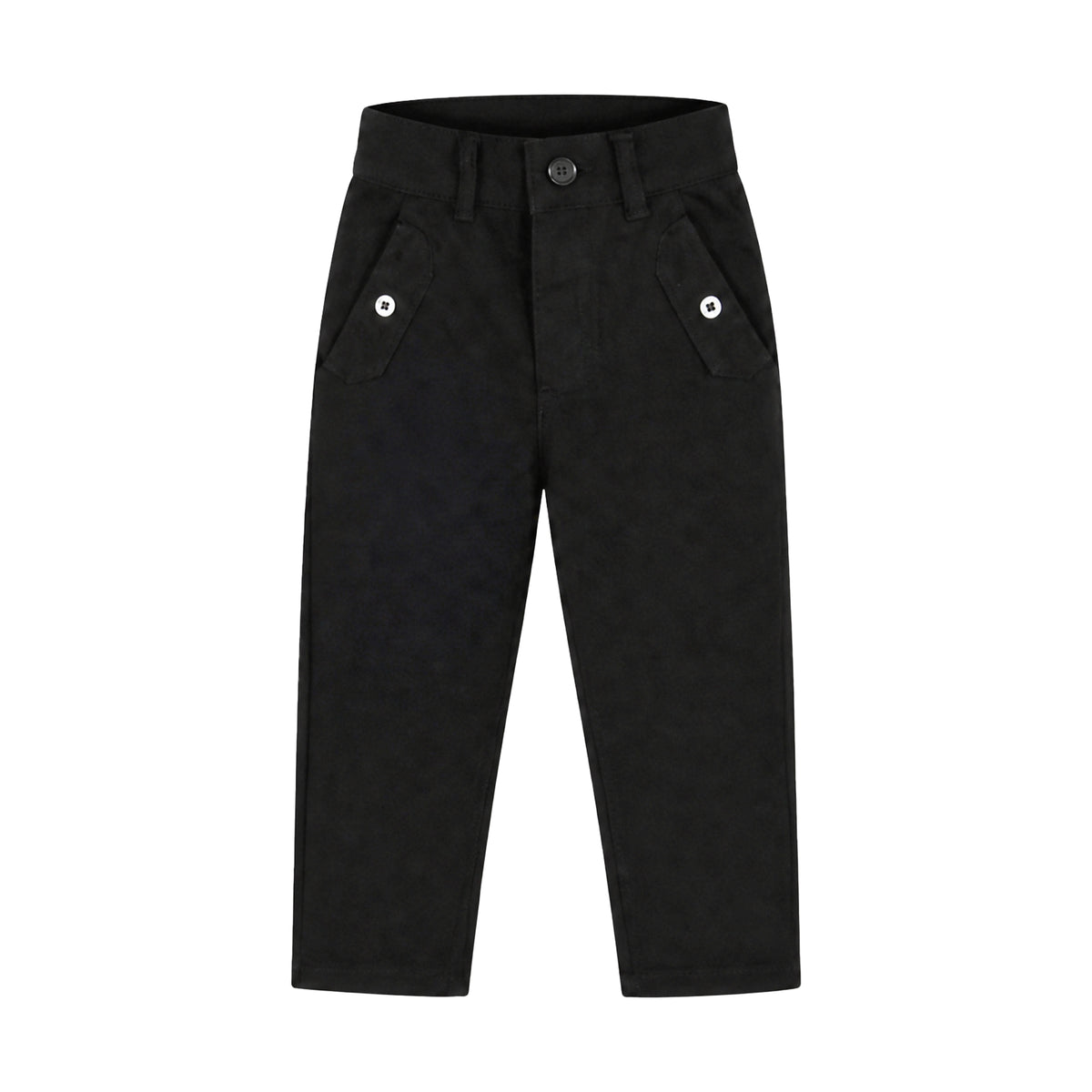 BLACK CASUAL BOY PANT