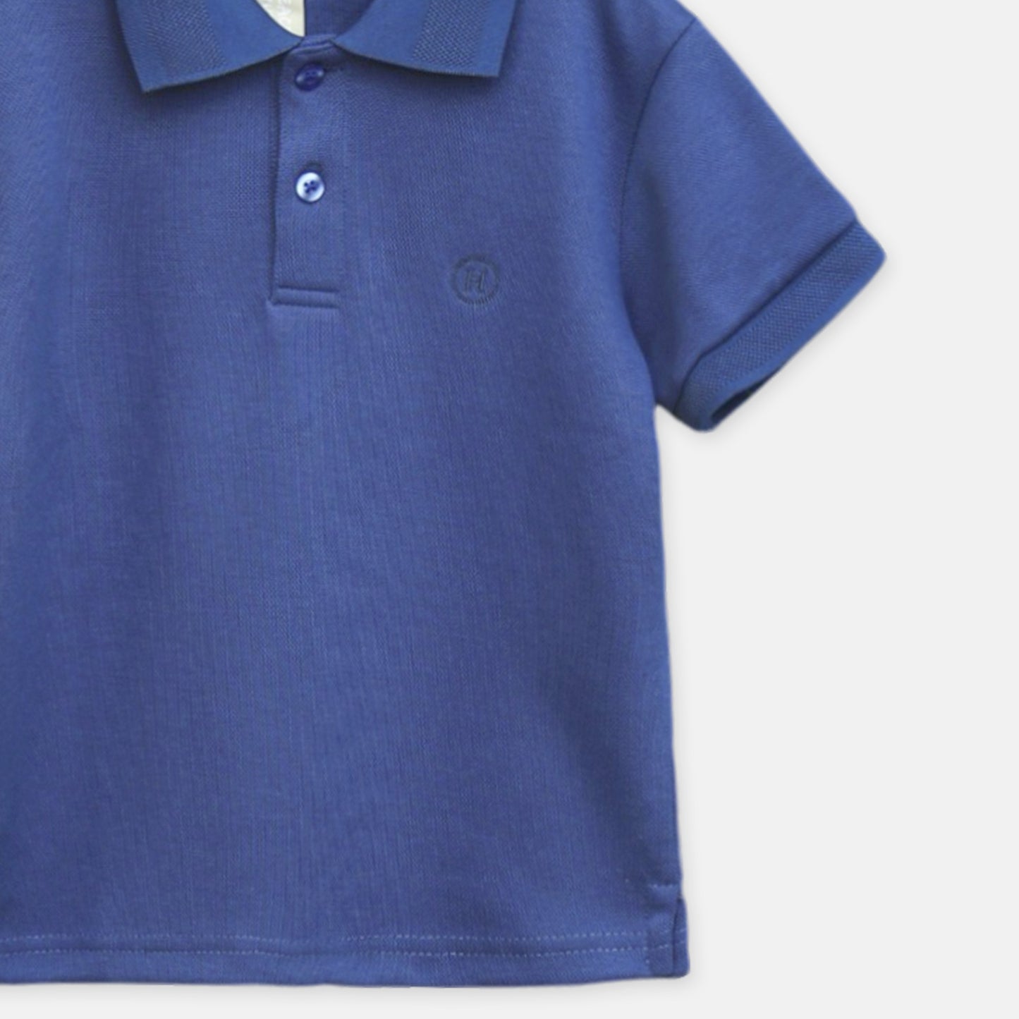 Royal Blue Piqué Polo