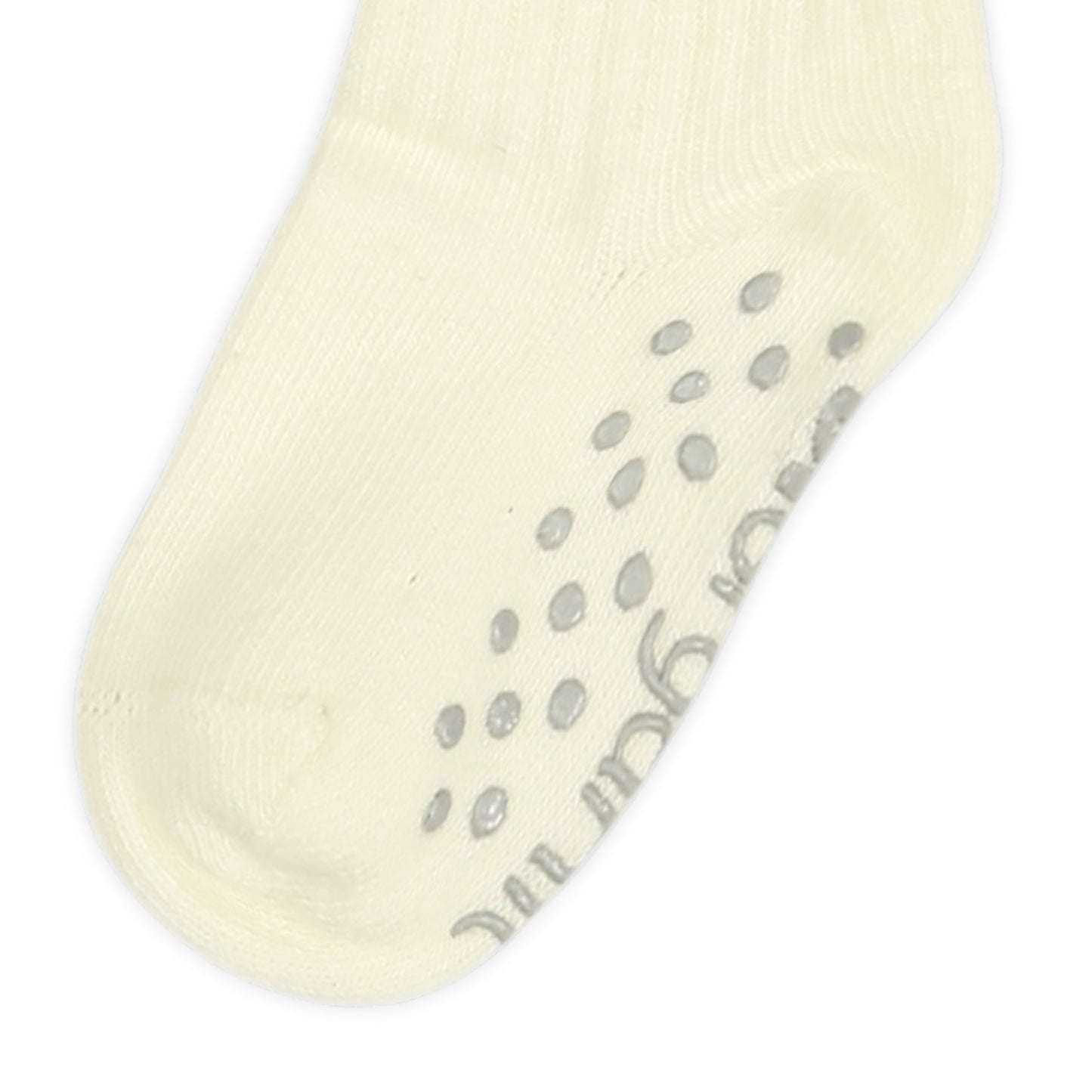 ORGANIC NON-SLIP ANKLE GIRL SOCKS PK-2
