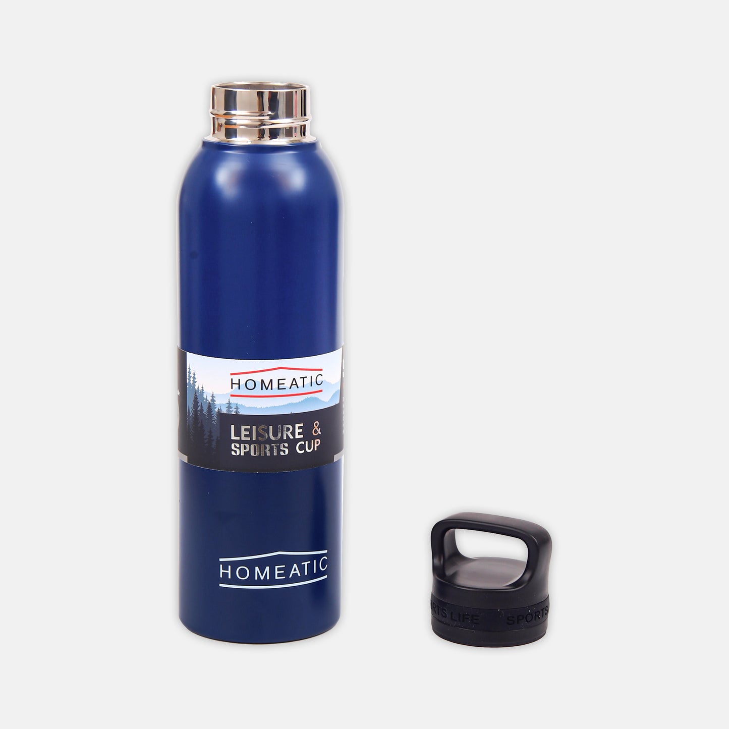 STEEL WATER BOTTLE 730 ML BLUE