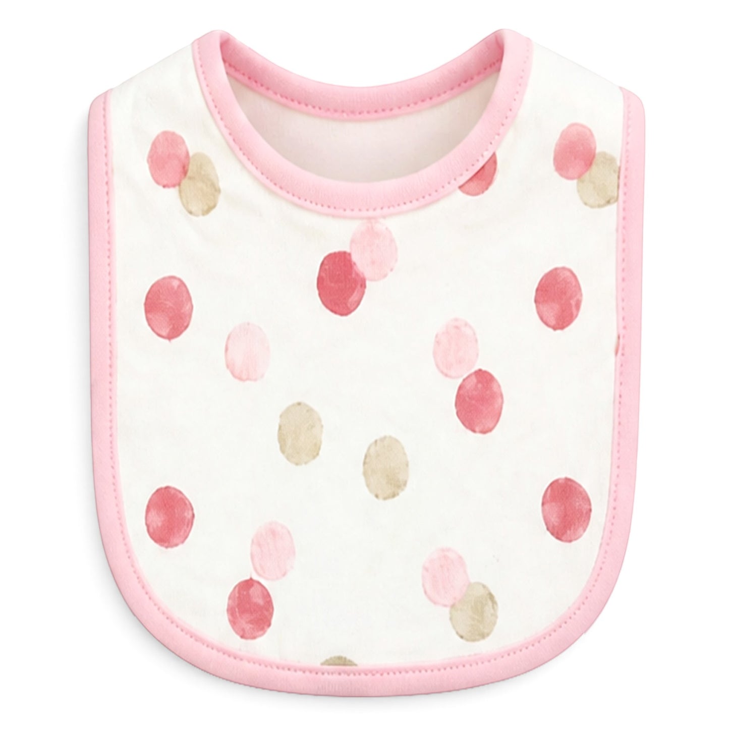 "LITTLE SISTER" INFANT BIBS PK-2 & 2 BOOTIES