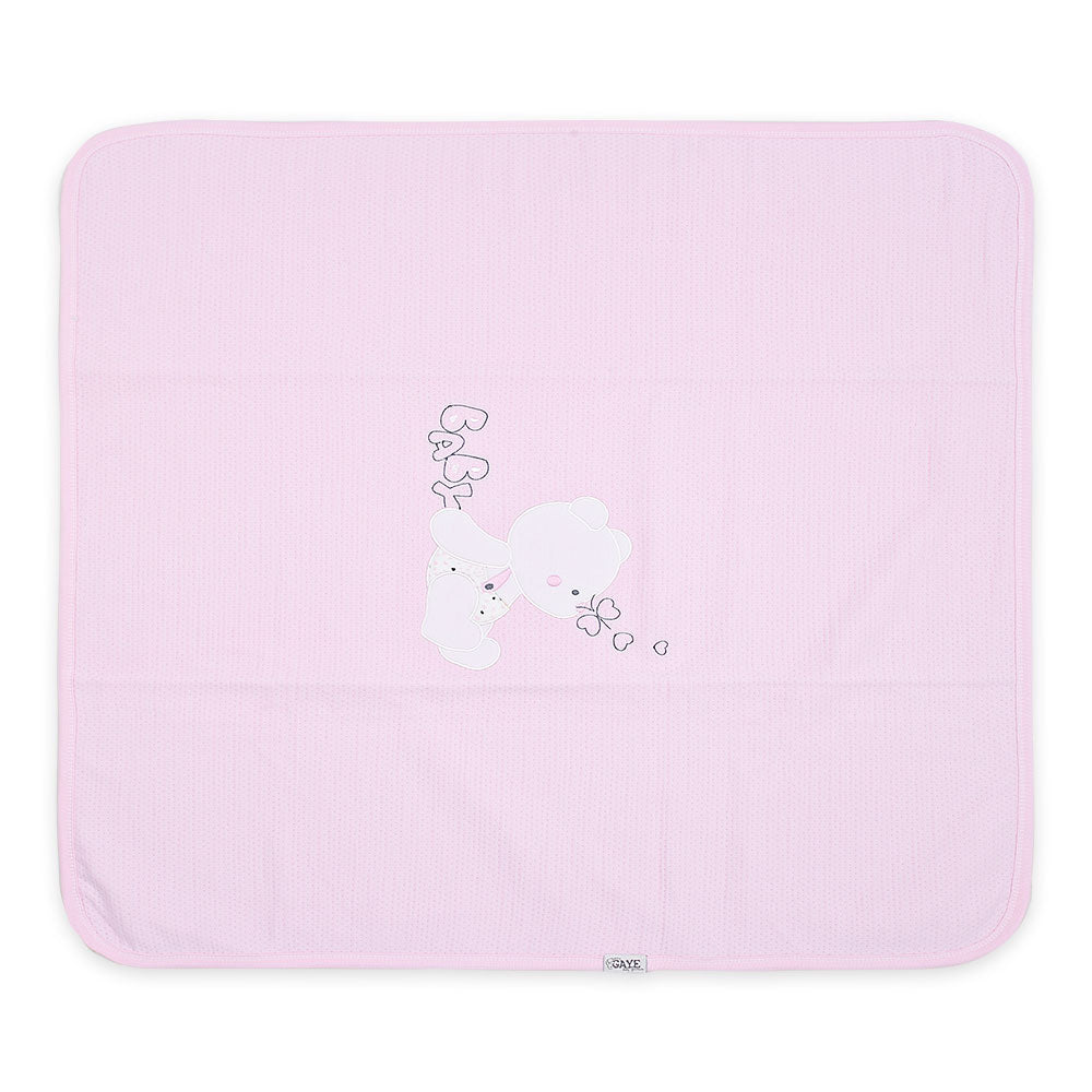 SLEEPING SET PINK TEDDY