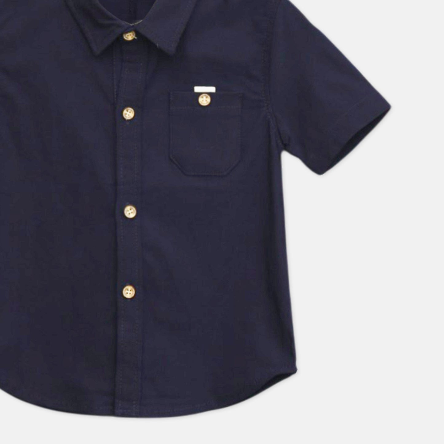 Navy Blue Stretchable Shirt