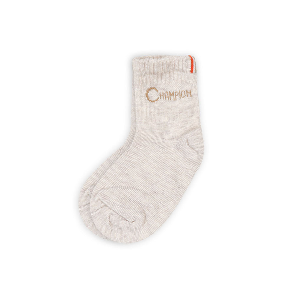 BOY SOCKS BEIGE CHAMPION