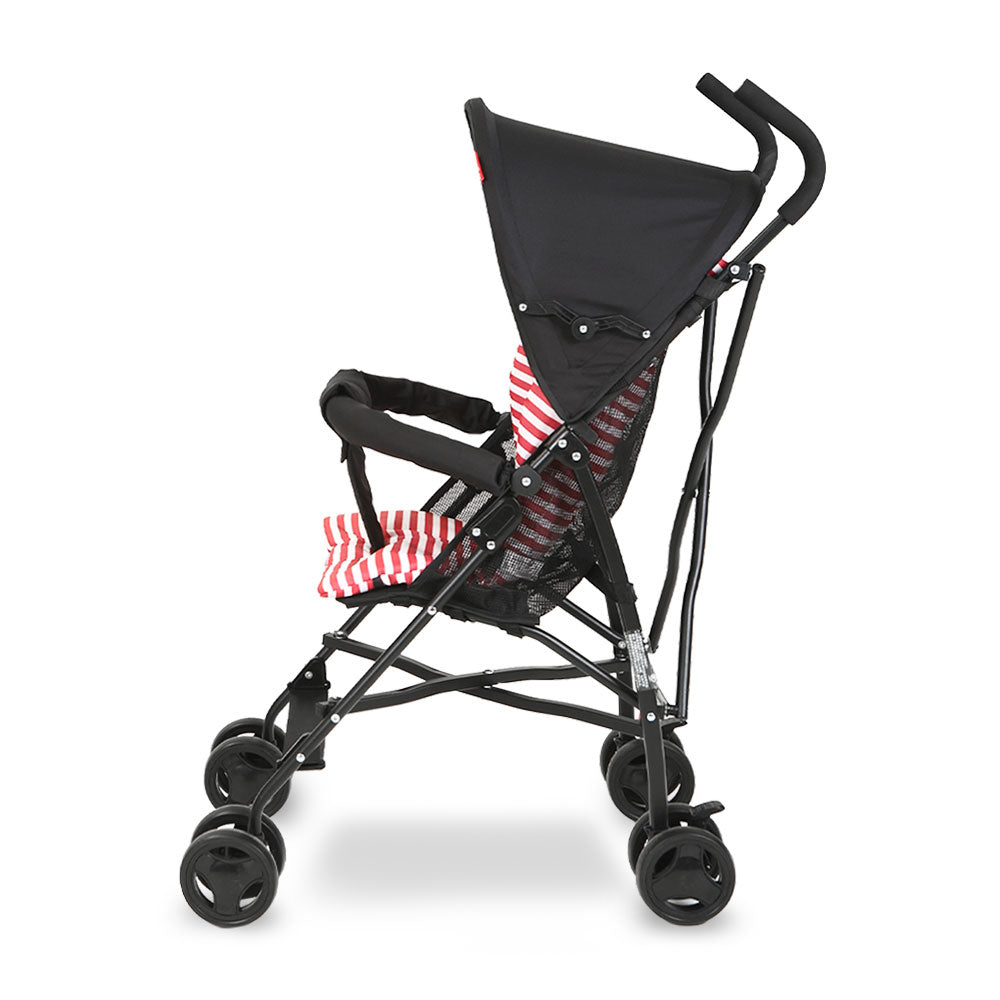 BABY BUGGY RED STRIPES