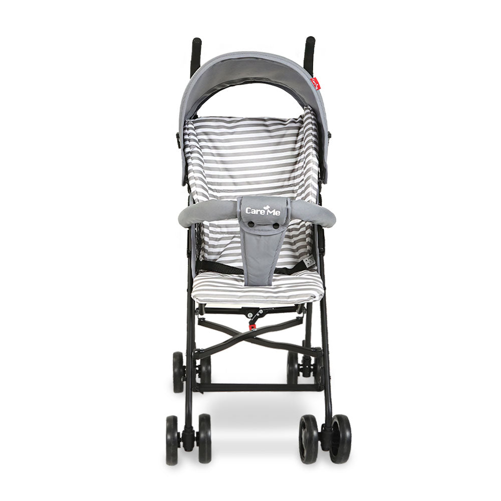 BABY BUGGY GREY STRIPES