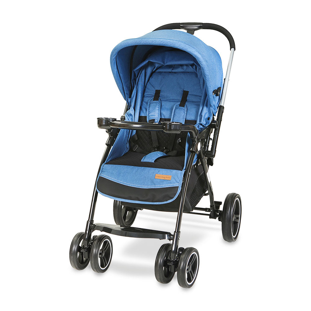 BABY STROLLER BLUE