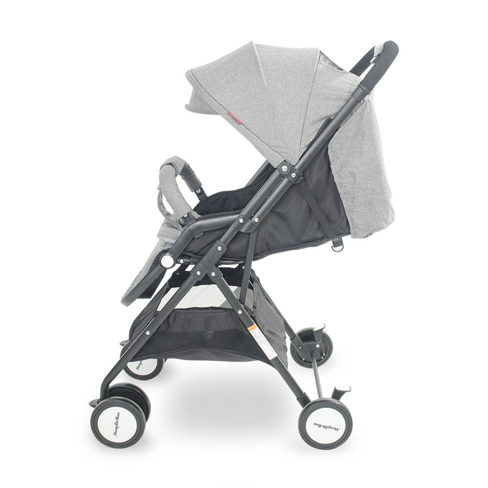 BABY STROLLER GREY