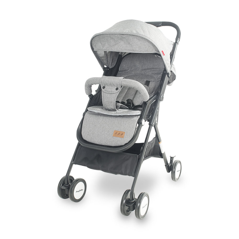 BABY STROLLER GREY