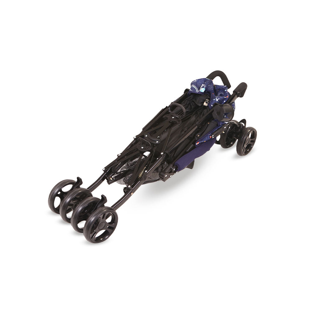 TINNIES BABY BUGGY BLUE