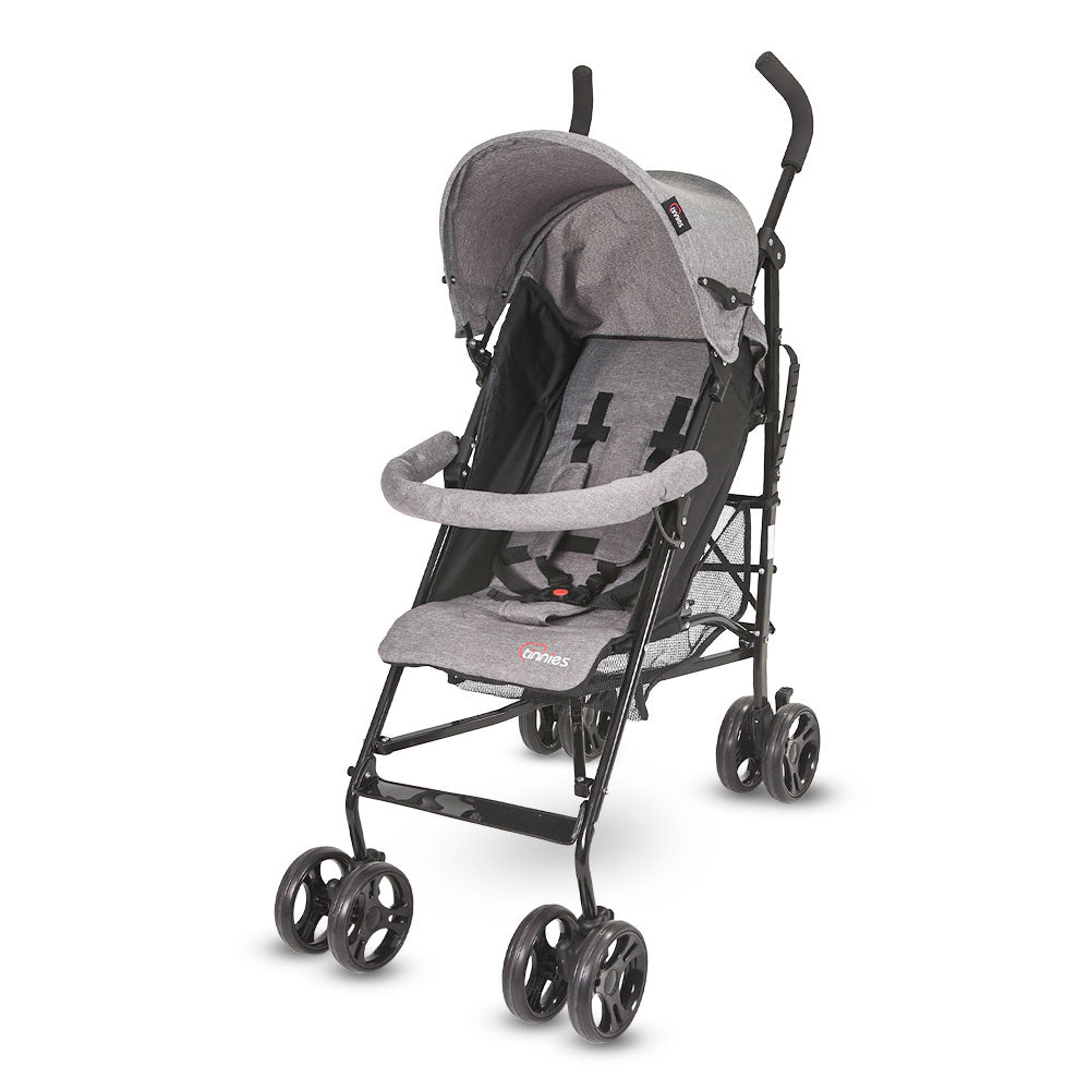 TINNIES BABY BUGGY GREY
