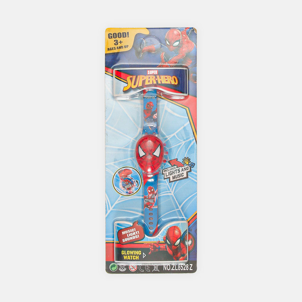 WRIST WATCH SUPER HERO GLOWING