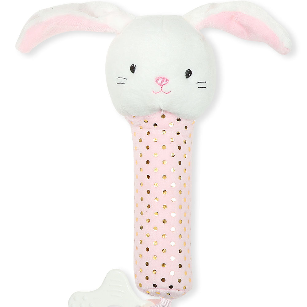 STUFF TOY PINK BUNNY PLUSH