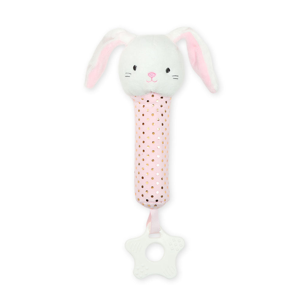 STUFF TOY PINK BUNNY PLUSH