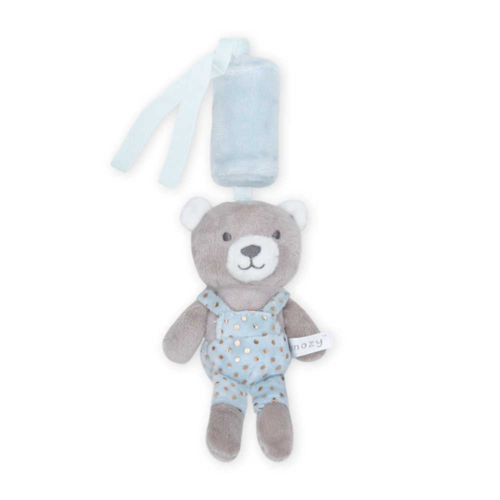 STUFF TOY BLUE BEAR WIND CHIMP