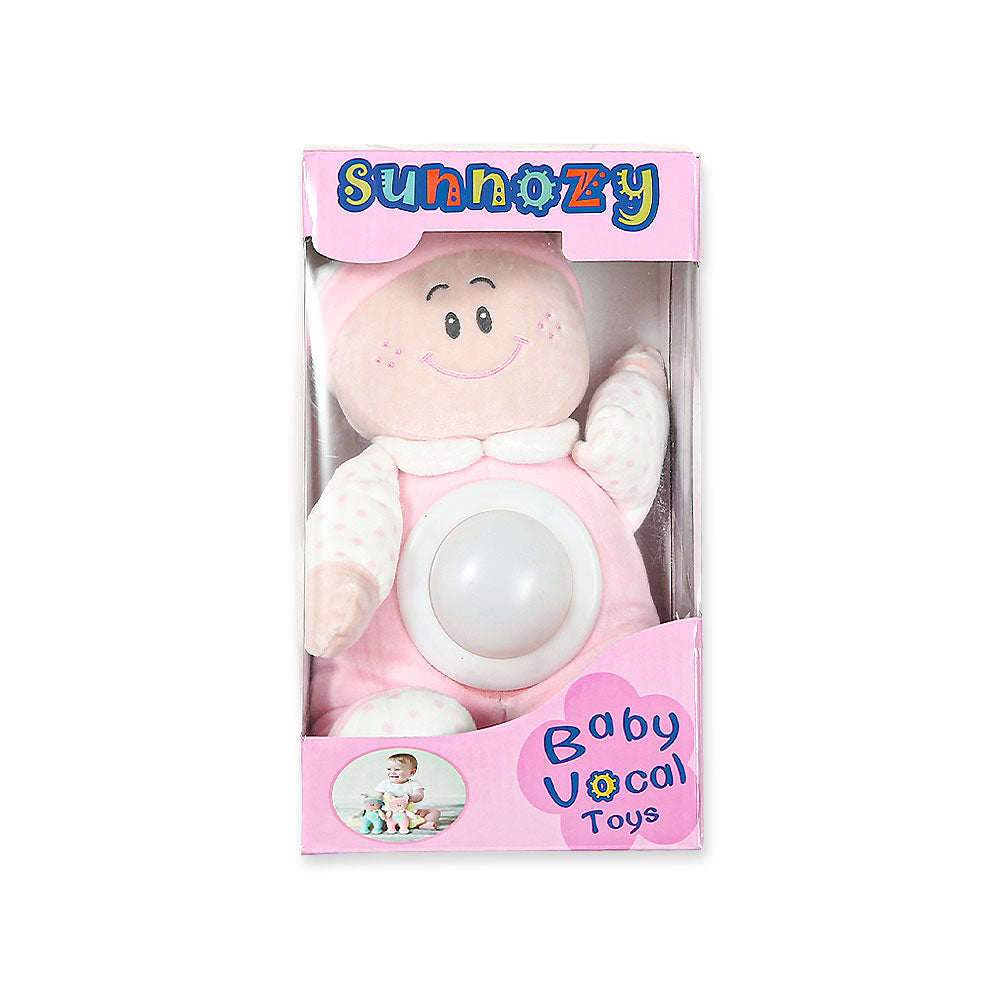 STUFF TOY PINK SOFT LIGHT DOLL